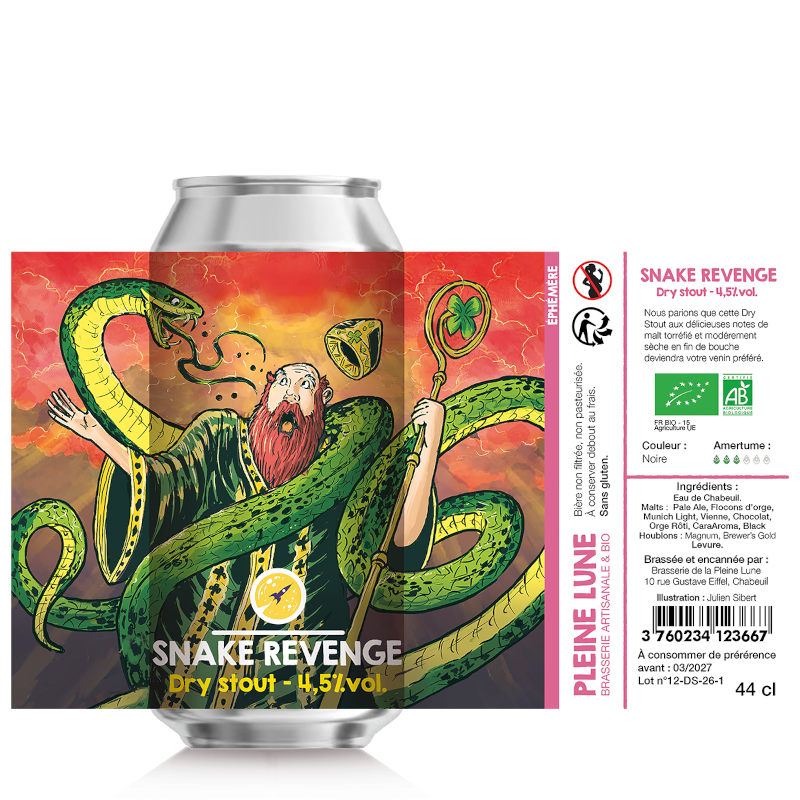 SNAKE REVENGE BIO - DESCLICS PAYSAN, LE GOÛT DU BIO SOLIDAIRE PRÈS DE CHEZ VOUS