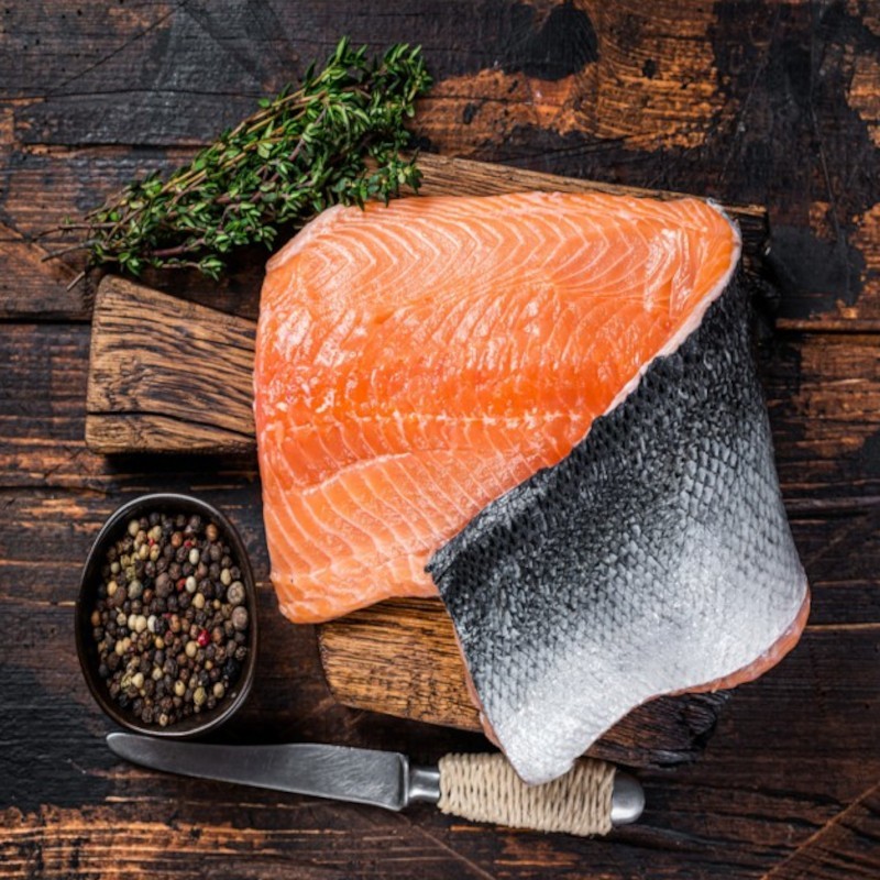 FILET DE TRUITE ARC EN CIEL SAUMONÉE LOCAL   - DESCLICS PAYSAN, LE GOÛT DU BIO SOLIDAIRE PRÈS DE CHEZ VOUS