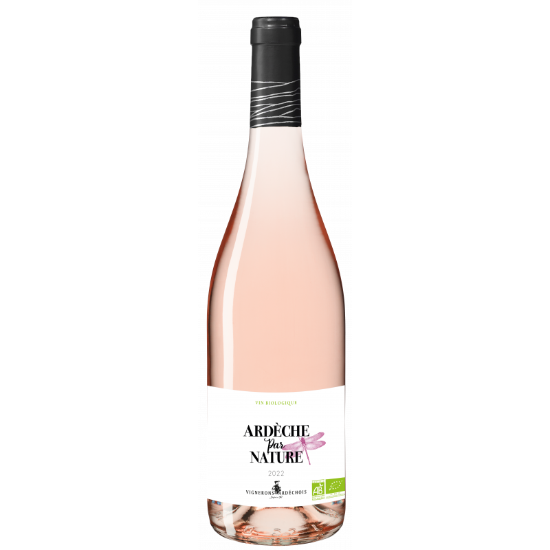 ARDÈCHE PAR NATURE ROSÉ BIO - DESCLICS PAYSAN, LE GOÛT DU BIO SOLIDAIRE PRÈS DE CHEZ VOUS