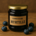 CONFITURE DE MYRTILLE LOCAL - DESCLICS PAYSAN, LE GOÛT DU BIO SOLIDAIRE PRÈS DE CHEZ VOUS