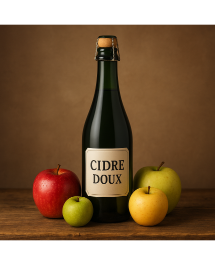 CIDRE DOUX LOCAL - DESCLICS PAYSAN, LE GOÛT DU BIO SOLIDAIRE PRÈS DE CHEZ VOUS