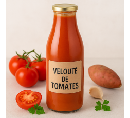 VELOUTÉ DE TOMATES ANCIENNES BIO  - DESCLICS PAYSAN, LE GOÛT DU BIO SOLIDAIRE PRÈS DE CHEZ VOUS