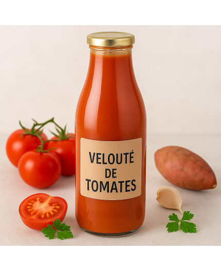 VELOUTÉ DE TOMATES ANCIENNES BIO  - DESCLICS PAYSAN, LE GOÛT DU BIO SOLIDAIRE PRÈS DE CHEZ VOUS