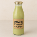 GASPACHO COURGETTE CONCOMBRE BIO  - DESCLICS PAYSAN, LE GOÛT DU BIO SOLIDAIRE PRÈS DE CHEZ VOUS