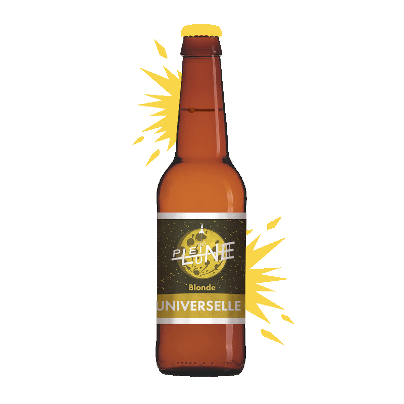 BIERE BLONDE UNIVERSELLE BIO - DESCLICS PAYSAN, LE GOÛT DU BIO SOLIDAIRE PRÈS DE CHEZ VOUS