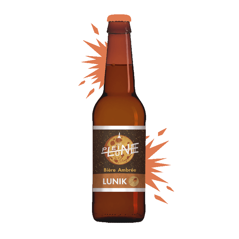 BIERE AMBRÉE LUNIK BIO - DESCLICS PAYSAN, LE GOÛT DU BIO SOLIDAIRE PRÈS DE CHEZ VOUS